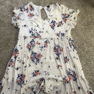 Torrid Romper with attached half skirt!